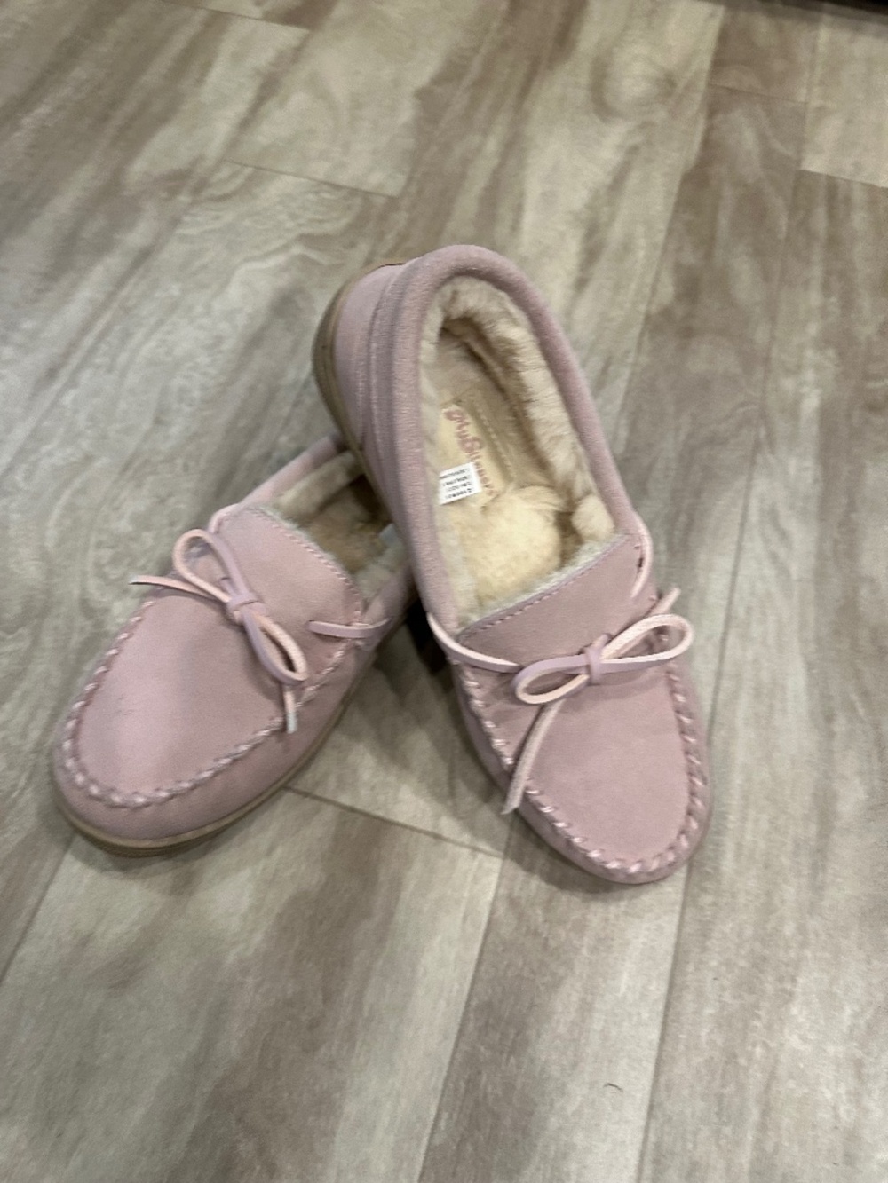 My Slippers pink Suede Leather